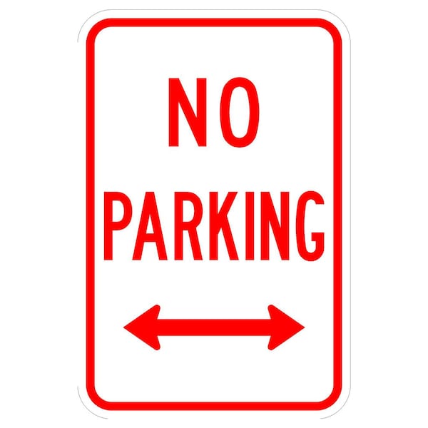 Sign Solutions Usa 12 in W, 18 in H, Aluminum, White DCS08DWT1218CUS00142 - main